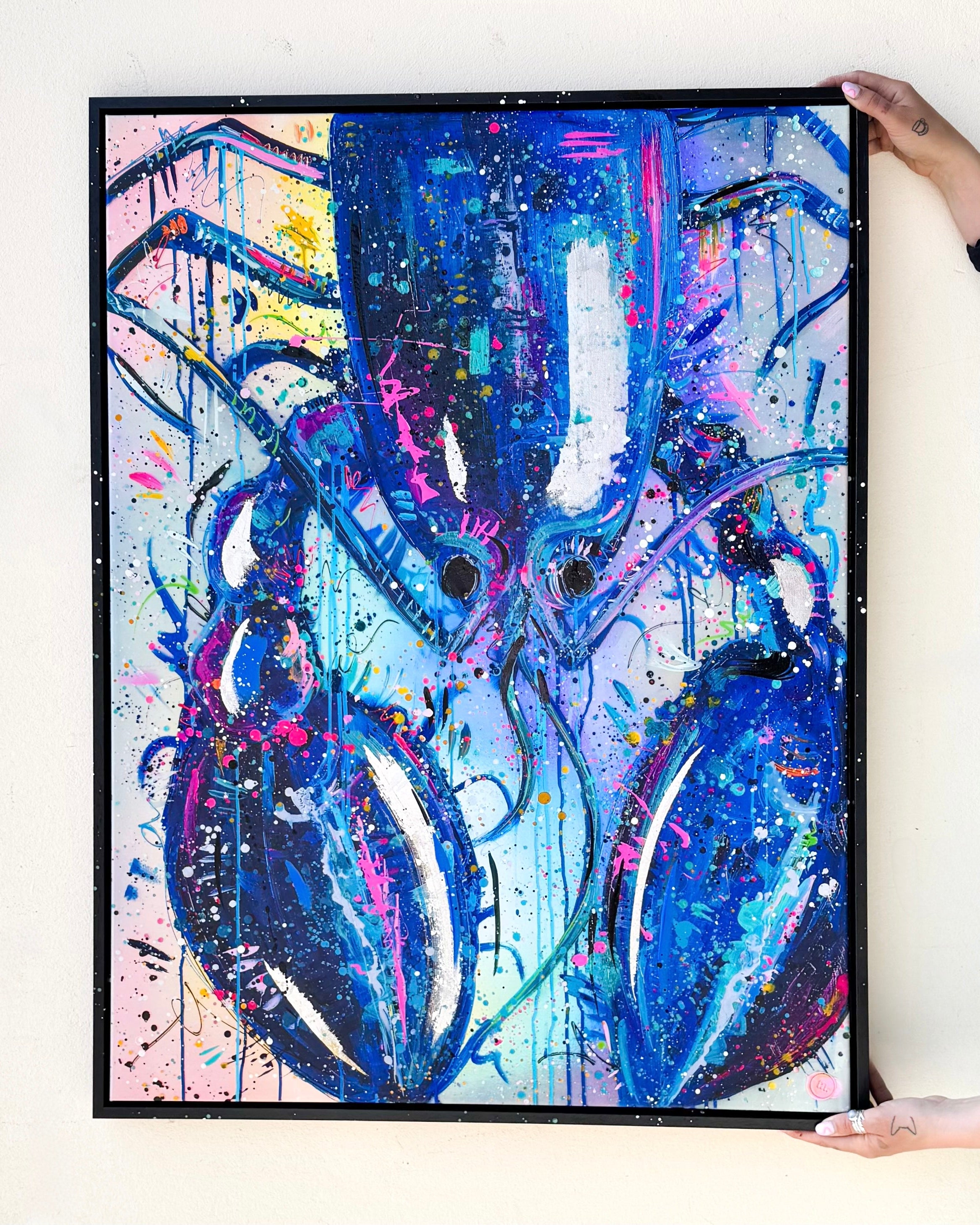 Hand Embellished Larissa the Lobster 🦞