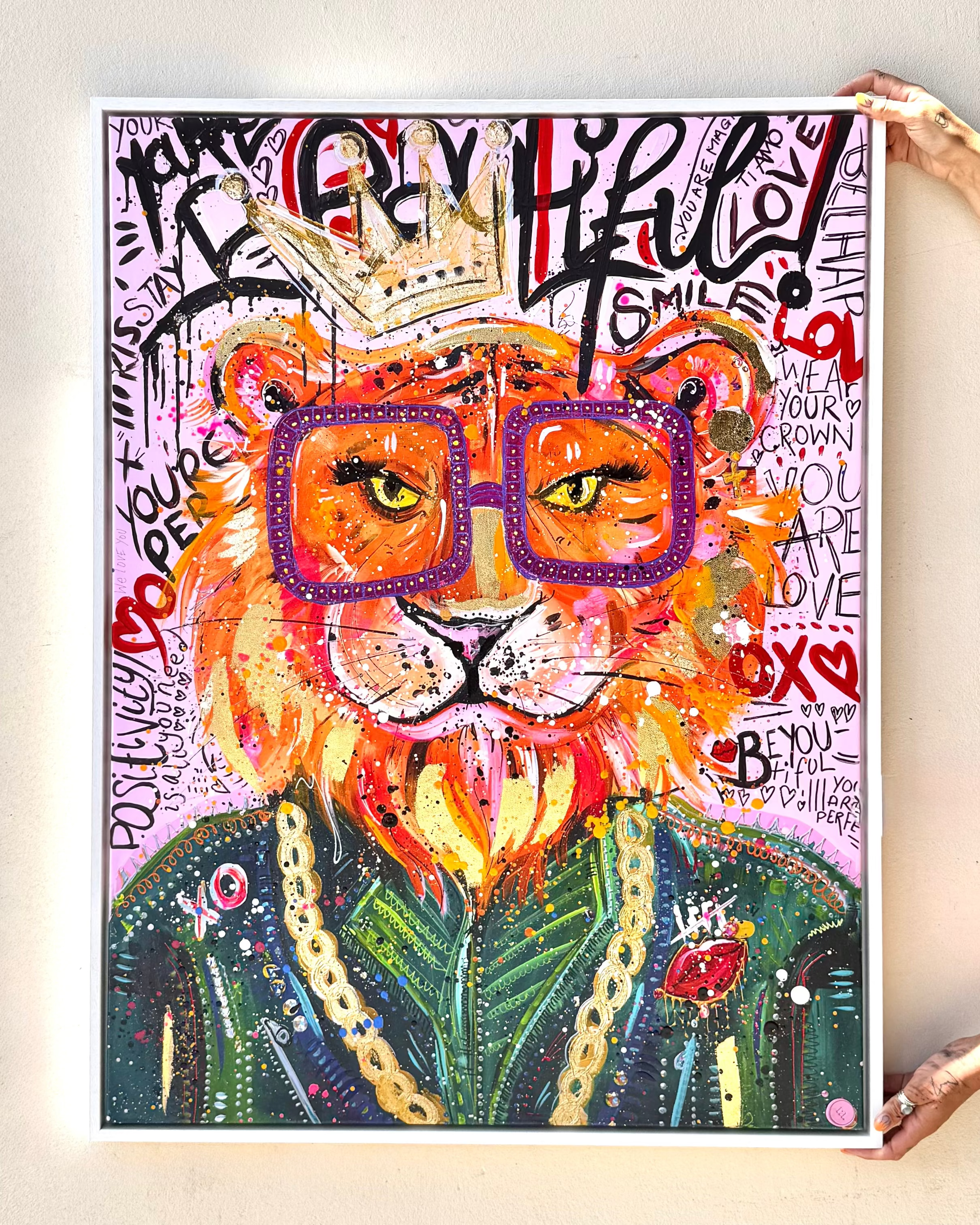 Hand Embellished Sass King