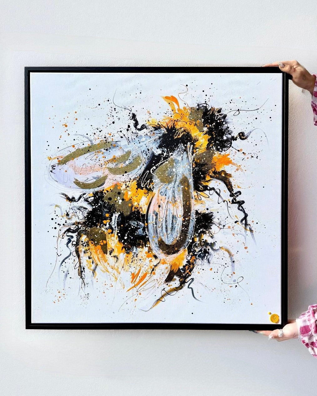 Hand Embellished Blair the Bee 🐝