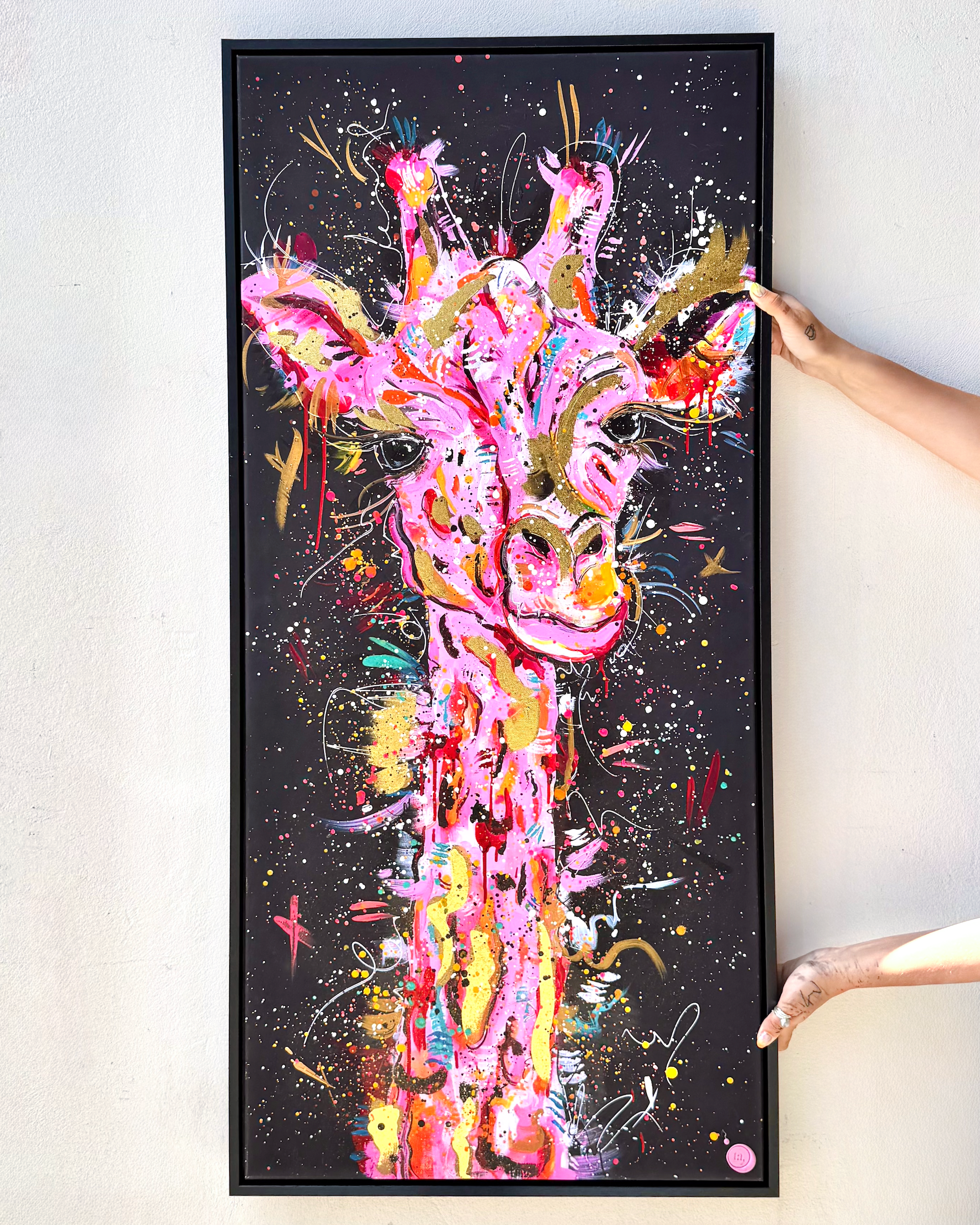 Hand Embellished Giselle the Giraffe