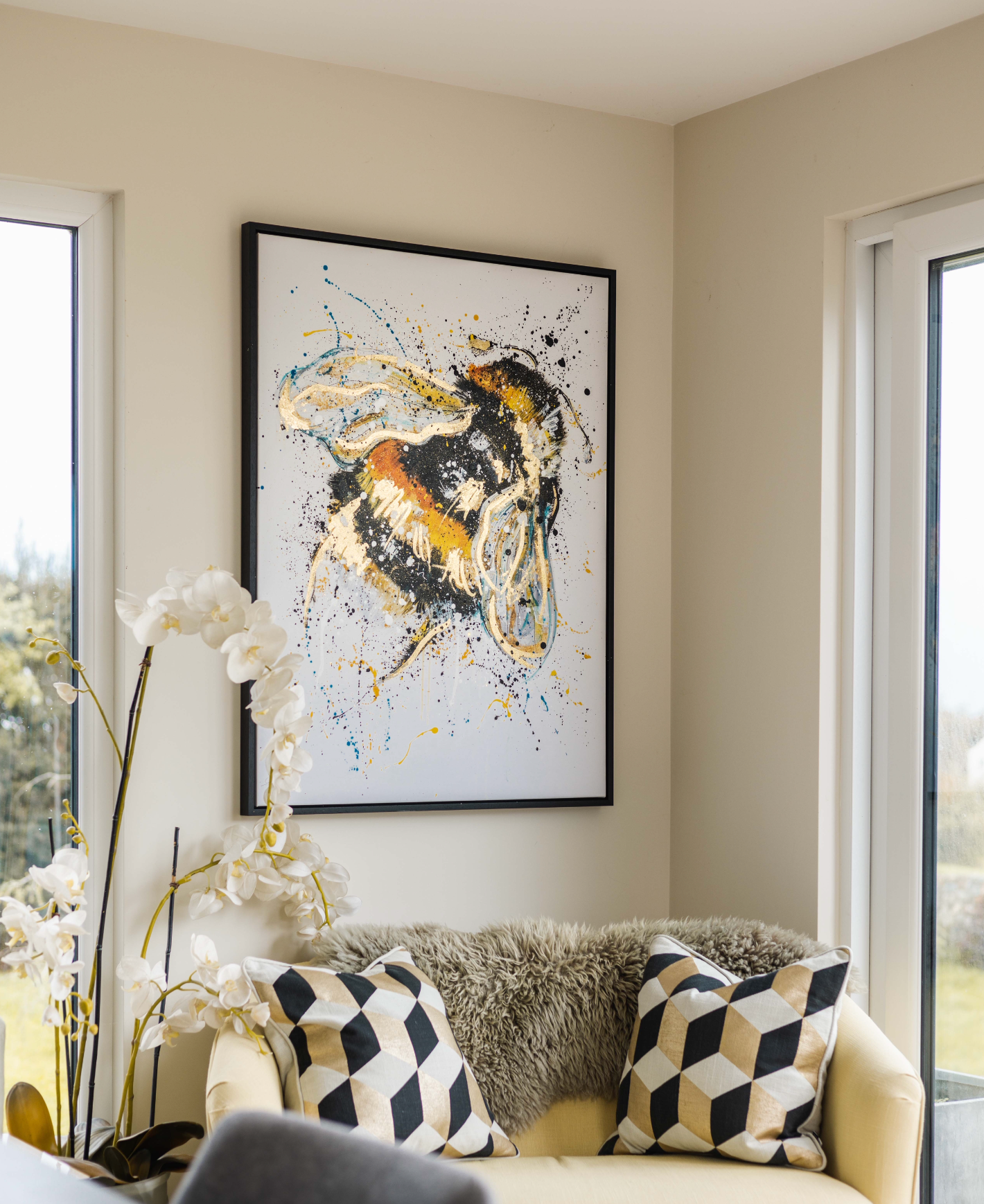 Hand Embellished Busta the Bee