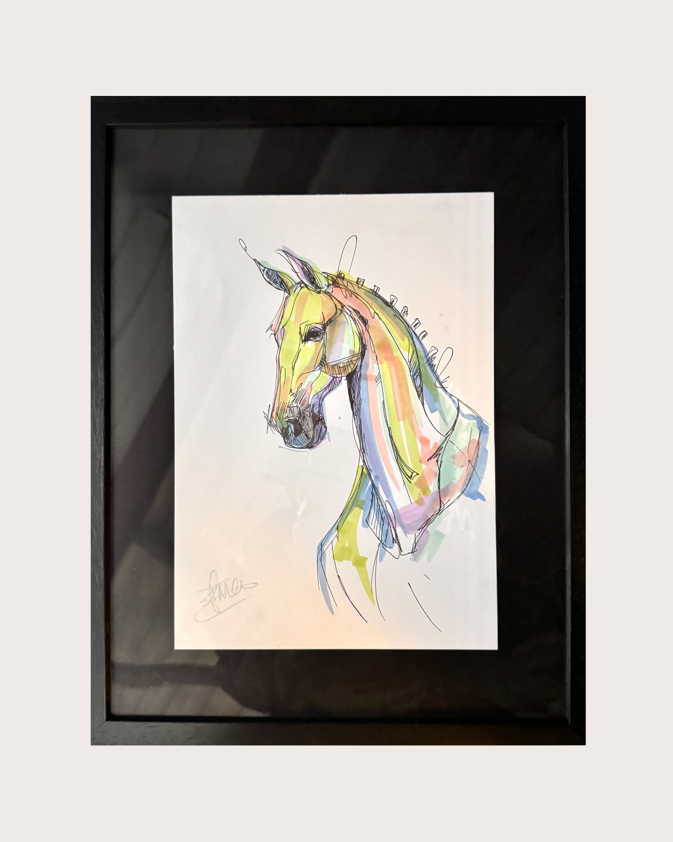 Horse Sketch Small #2