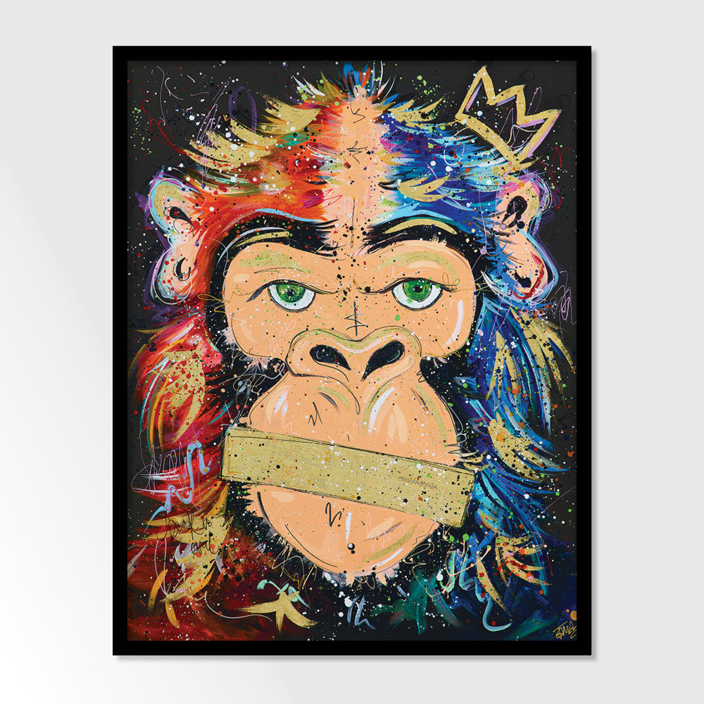 Speak No Evil Monkey Original