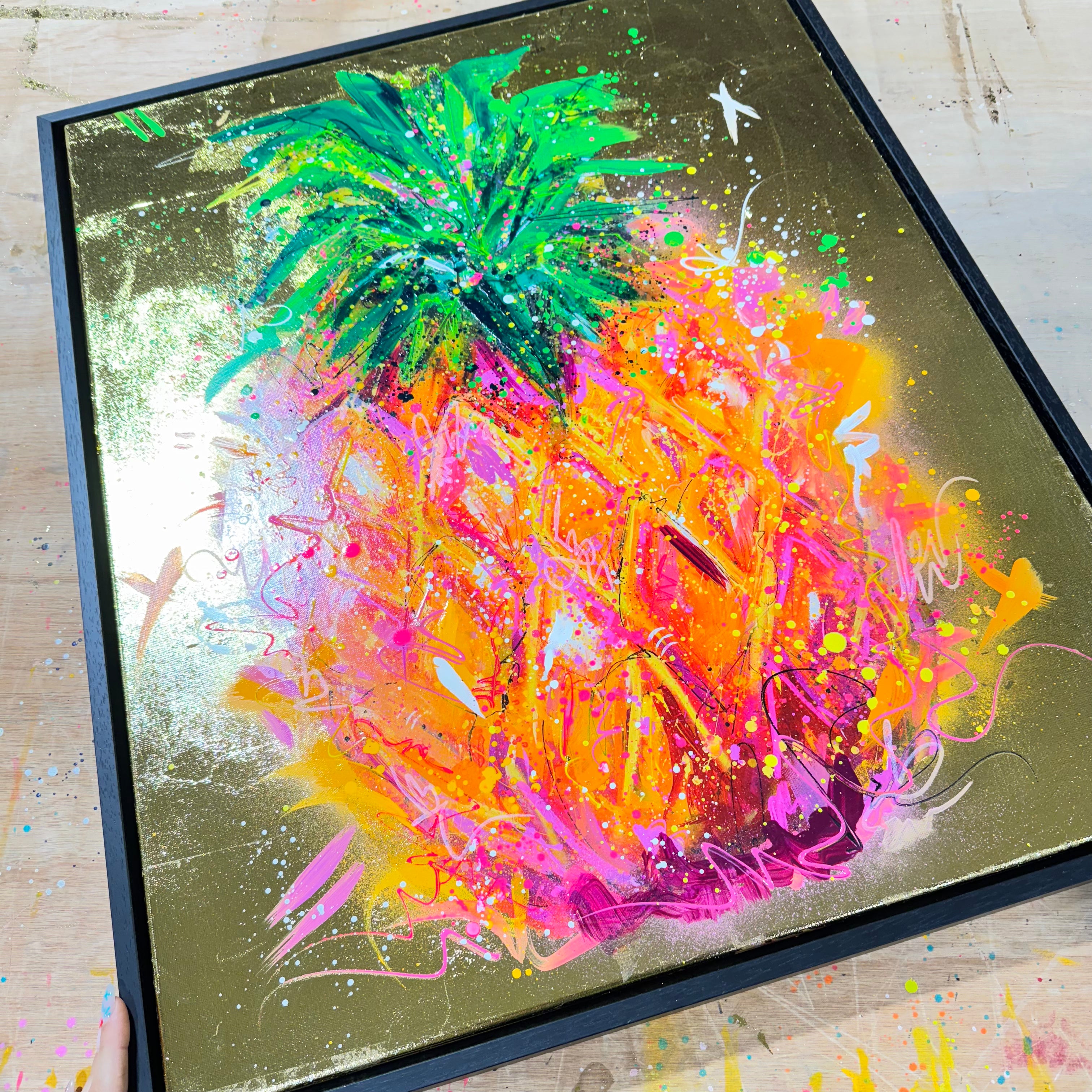 Hand Embellished 'Do You Like Pina Coladas?'