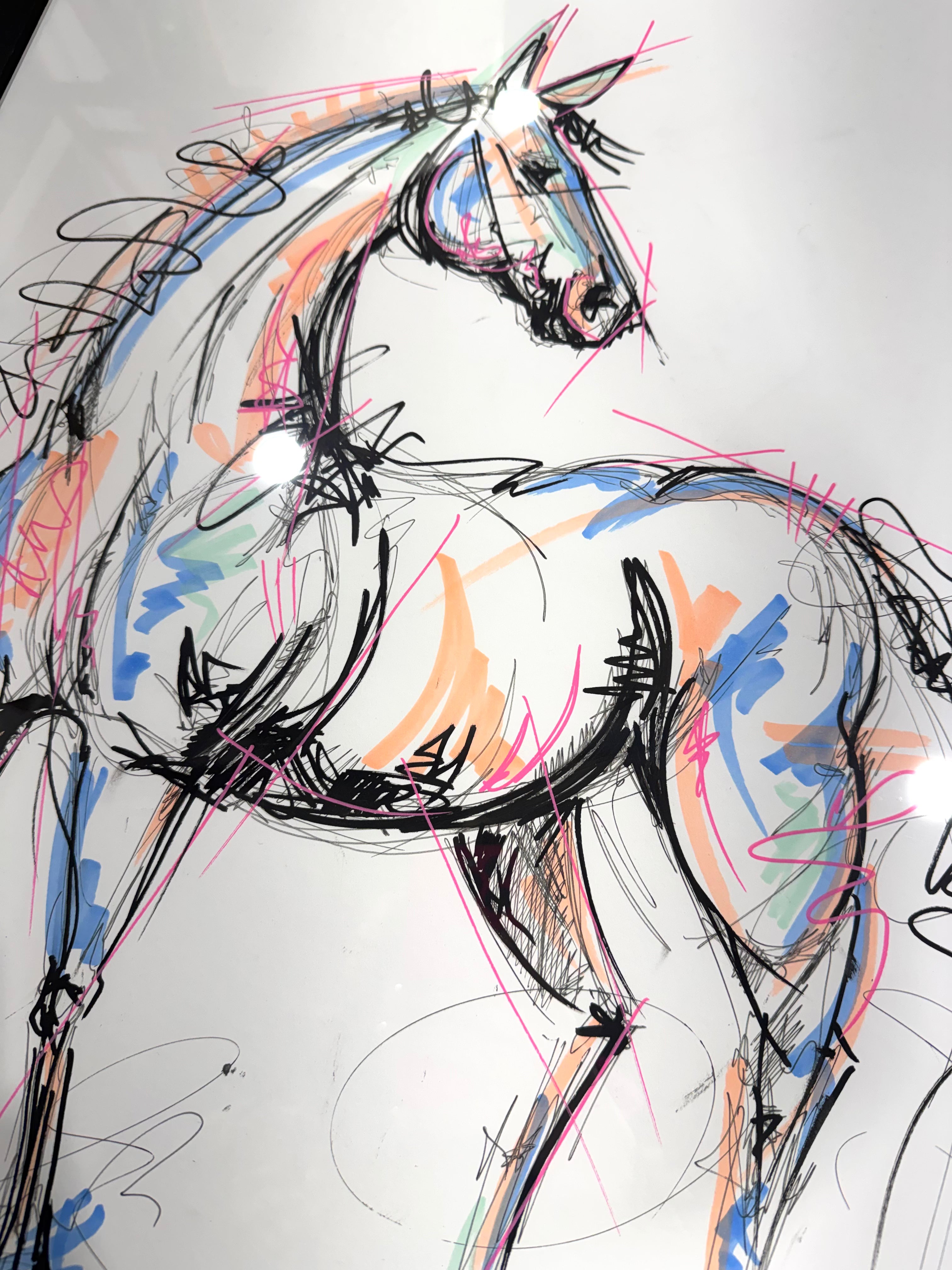 Horse Sketch Large #4