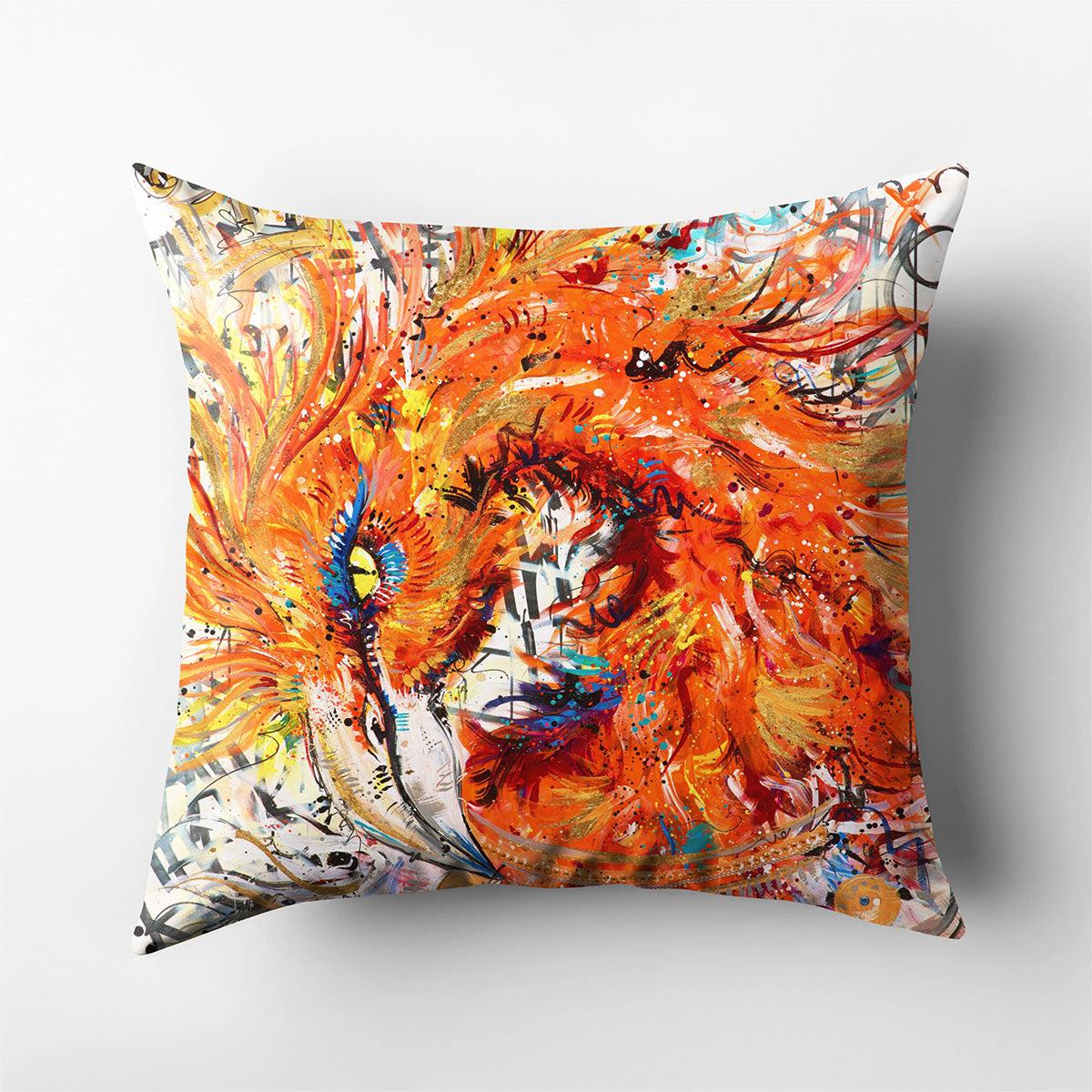 Blaze the Phoenix Cushion - COMING SOON