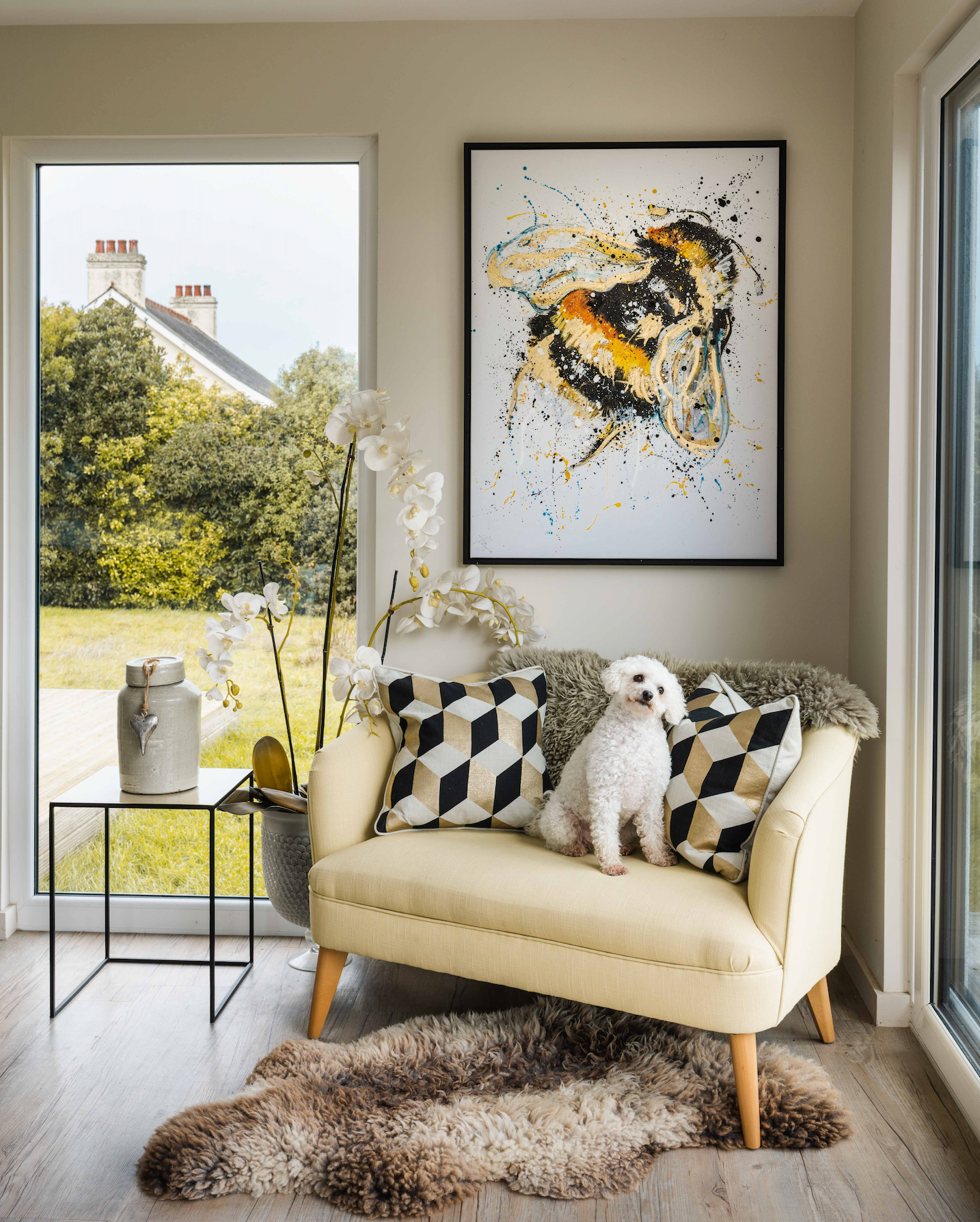 Hand Embellished Busta the Bee