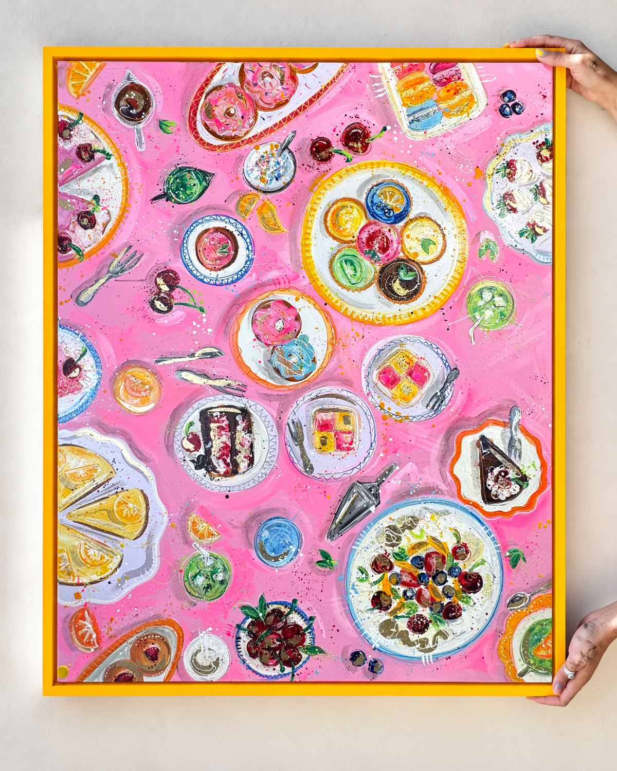 Birthday Bash! Hand Embellished Canvas Print - 5 Limited Editions 24.10.2026 @ 10am