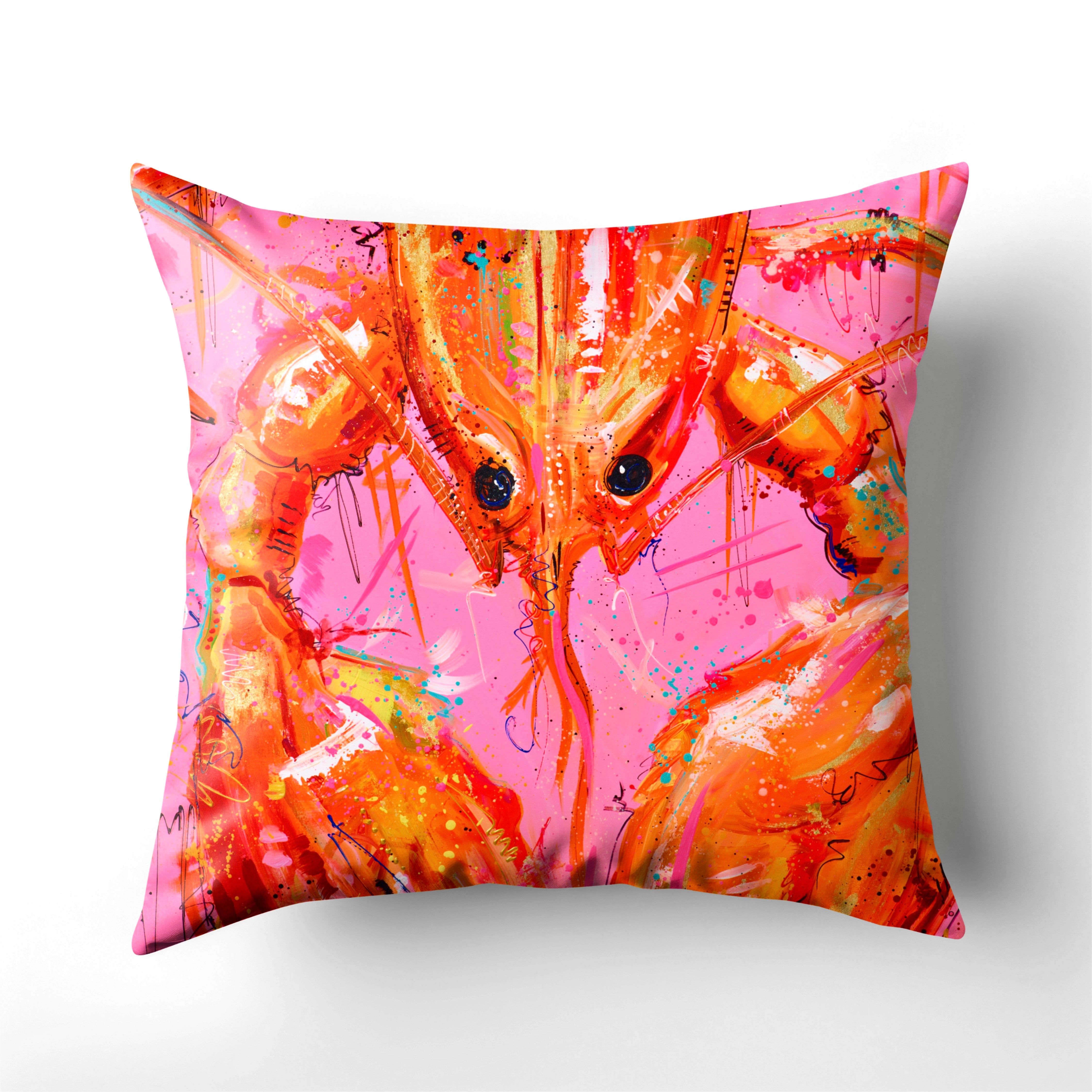 Louisa the Langoustine Cushion